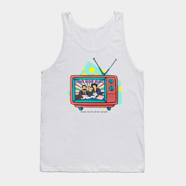 retro - some more news tv Tank Top by unknow user